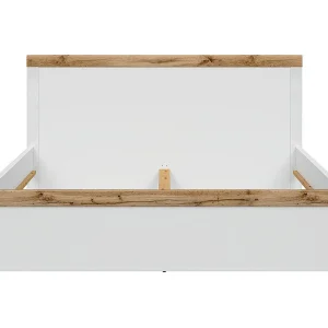 Bed 180×200 Hella Wit en Hout