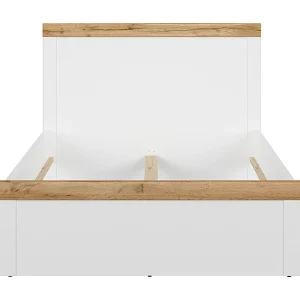 Bed 120×200 Hella Wit en Hout