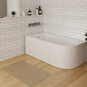 Hoekbad – 240L – 170 x 75 x 58 cm – Linkse hoek – ANIKA Hoekbad – 240L – 170 x 75 x 58 cm – Linkse hoek – ANIKA