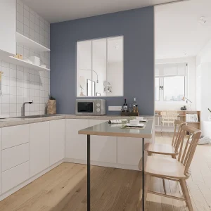 Glazen binnenraam BAYVIEW in aluminium met witte poedercoating – 90x105cm (B x H) -Koop nu online Glazen binnenraam BAYVIEW in aluminium met witte poedercoating – 90x105cm (B x H) -Koop nu online
