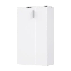 Hedendaagse mat witte schoenenkast – L 90 cm Hedendaagse mat witte schoenenkast – L 90 cm