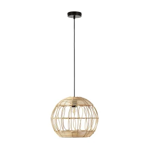Hanglamp Kaede van natuurlijk rotan, diameter 39 cm Hanglamp Kaede van natuurlijk rotan, diameter 39 cm