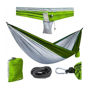 Hangmat Camping Santiago 260x140cm Licht en Duurzaam voor Wandelen en Kamperen Hangmat Camping Santiago 260x140cm Licht en Duurzaam voor Wandelen en Kamperen