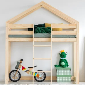 Halfhoog kajuitbed 70×140 inclusief lattenbodem Jeanne Bois Halfhoog kajuitbed 70×140 inclusief lattenbodem Jeanne Bois
