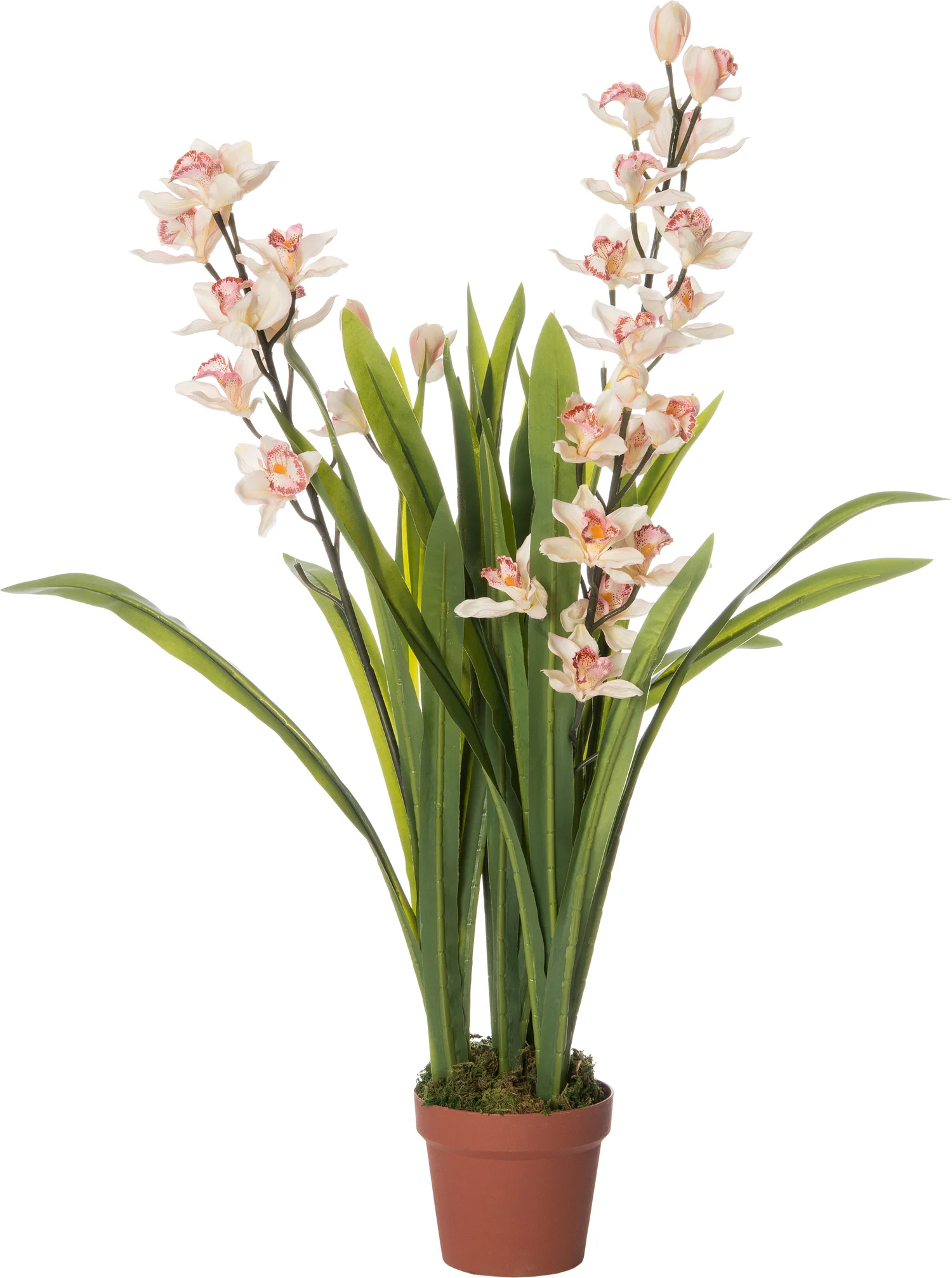 Intratuin kunstplant Cymbidium 110 cm roze