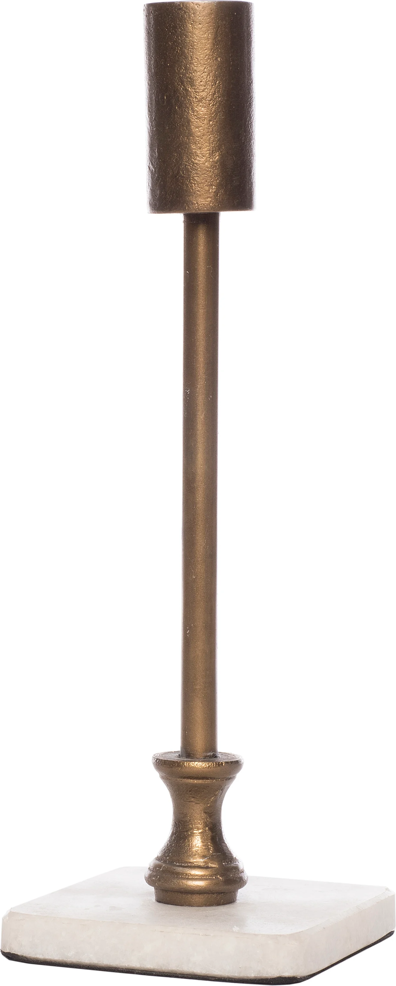 Intratuin kandelaar Antiek koper / goud 11 x 31 cm