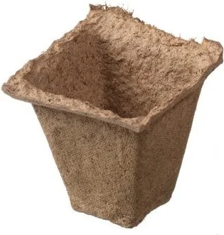 Intratuin kweekpot vierkant 5 x 5 cm 16 stuks