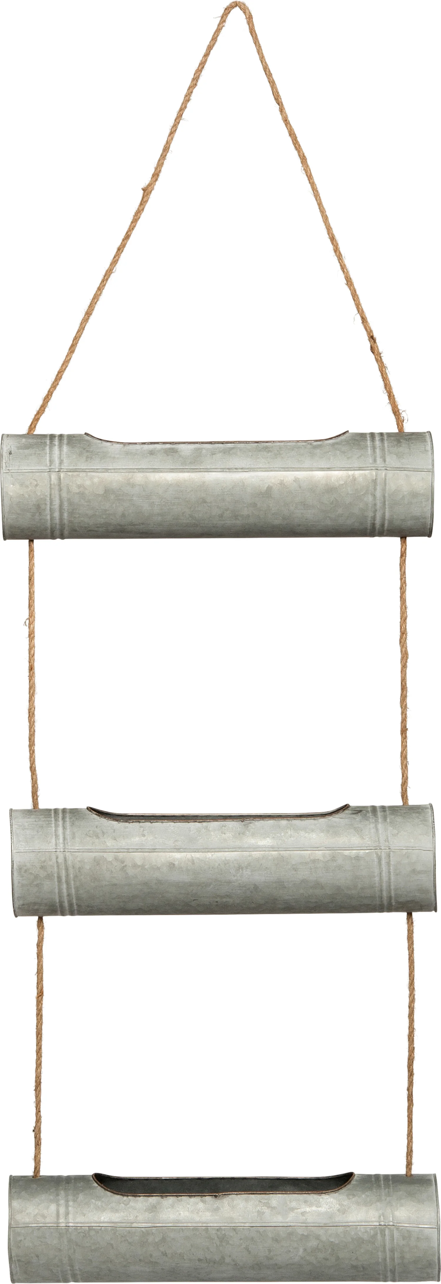 Intratuin hangpot grijs 48 x 12 x 123 cm