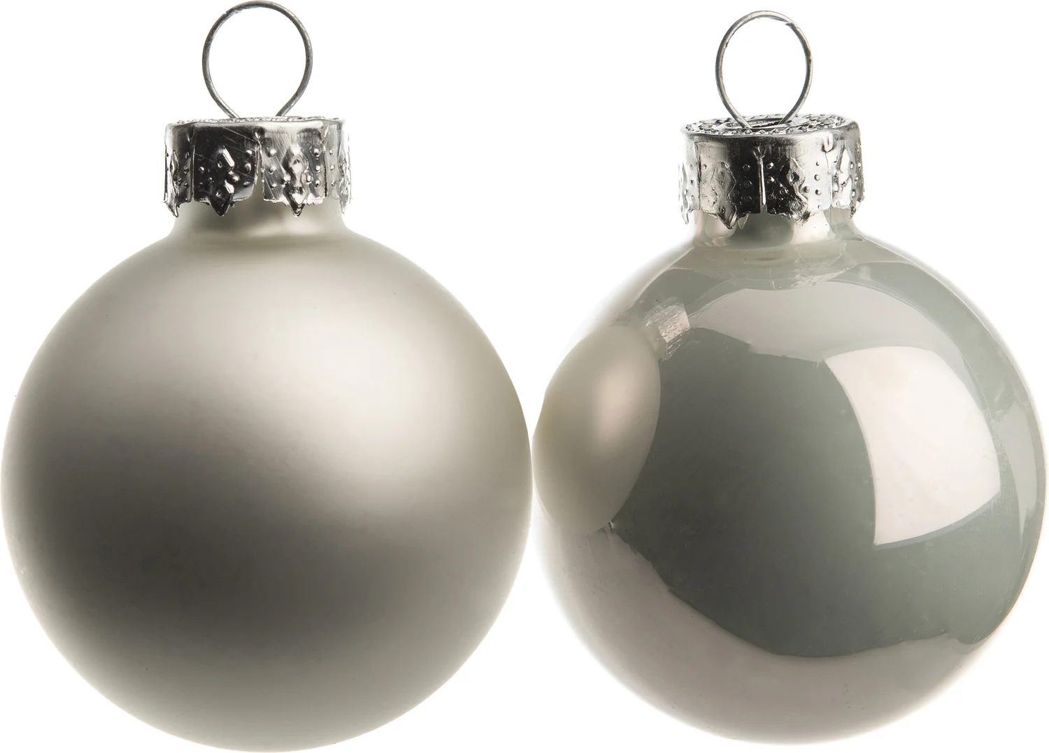 Intratuin kerstbal mix wit D 3,5 cm 16 stuks
