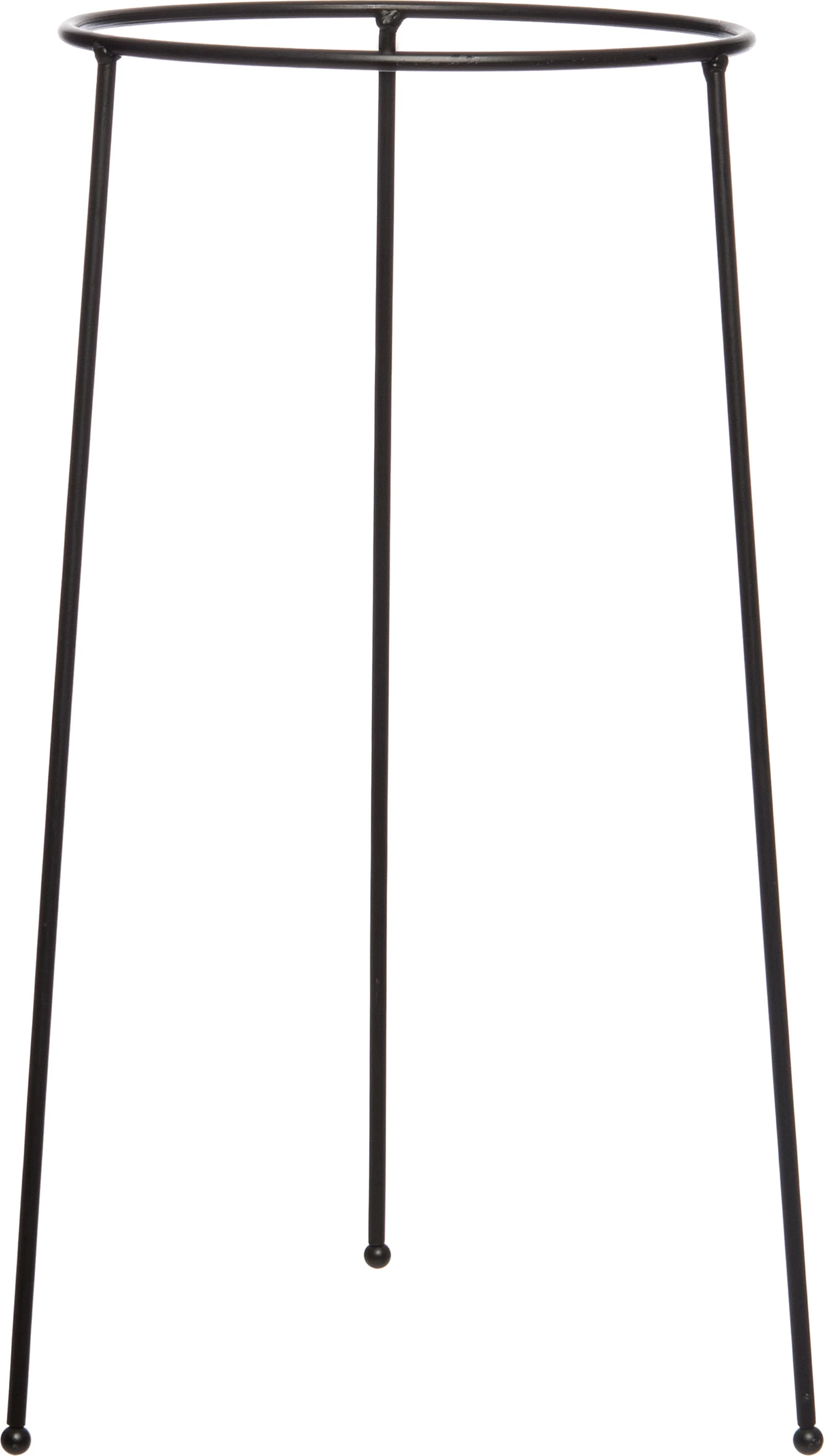 Intratuin plantenkruk zwart D 27 H 55 cm