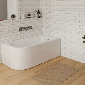 Hoekbad – 240L – 170 x 75 x 58 cm – rechtse hoek ANIKA Hoekbad – 240L – 170 x 75 x 58 cm – rechtse hoek ANIKA