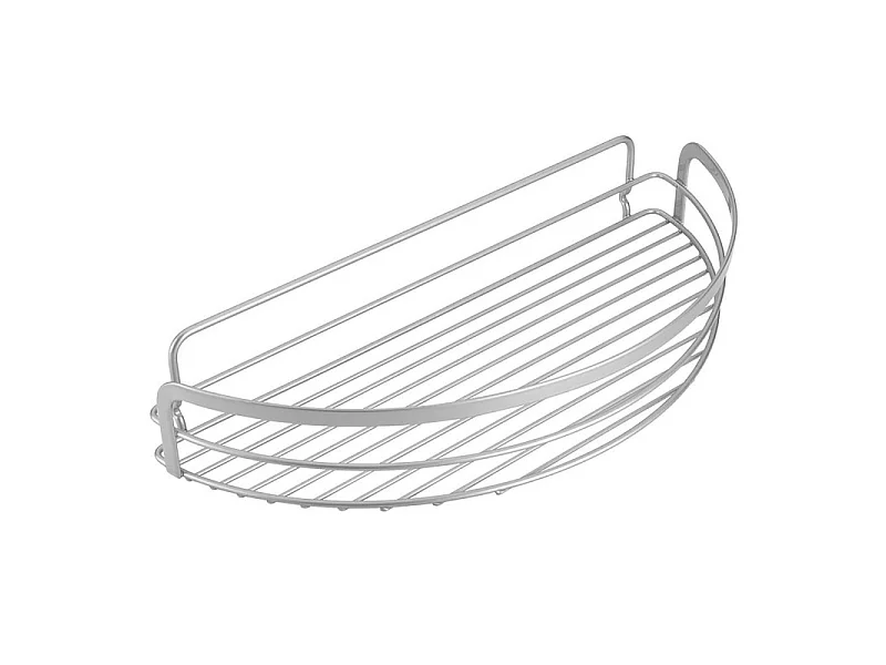 Halfcirkel Badkamerrek VIVA Metaltex Polytherm® Zilver