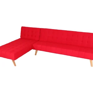 Hoekbank MCW-K38, rood Hoekbank MCW-K38, rood
