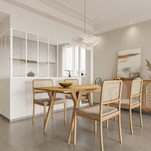 Glazen hoekbinnenraam in industriële stijl in gepoederlakt aluminium – L210 x L210 x H105 – Wit – BAYVIEW Glazen hoekbinnenraam in industriële stijl in gepoederlakt aluminium – L210 x L210 x H105 – Wit – BAYVIEW