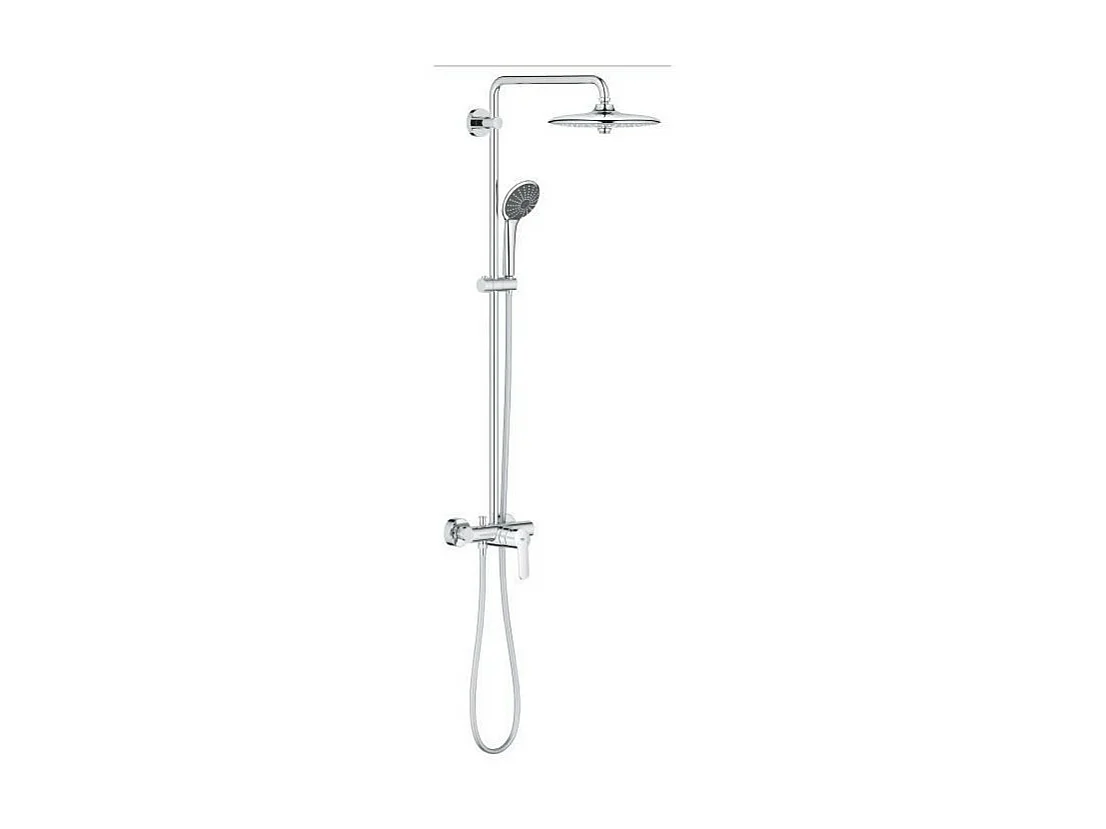 Grohe Vitalio Joy 260 Douchekolom met éénhendelmengkraan en handdouche met 3 stralen