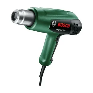 Heteluchtpistool Bosch EasyHeat 500 1600W – Temperatuur 300/500°C, Luchtstroom 240/450 l/min, Veelzijdige mondstukken Heteluchtpistool Bosch EasyHeat 500 1600W – Temperatuur 300/500°C, Luchtstroom 240/450 l/min, Veelzijdige mondstukken