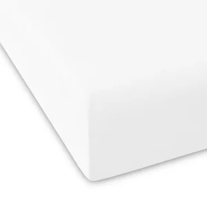 Guy Laroche Puur wit hoeslaken 100×200 + 28 cm Guy Laroche Puur wit hoeslaken 100×200 + 28 cm