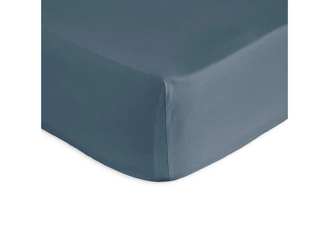 Guy Laroche PURE hoeslaken denimblauw 140x200 + 28 cm