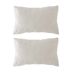 Guy Laroche Dorya-b kussenhoezen pak 30×50 (2) ecru 30×50 Guy Laroche Dorya-b kussenhoezen pak 30×50 (2) ecru 30×50