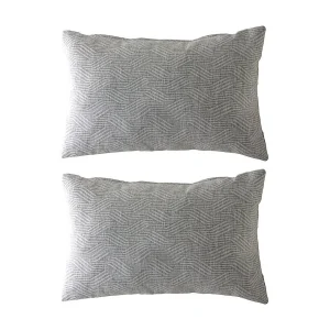 Guy Laroche Tevere-b kussenhoezen pak 30×50 (2) grijs 30×50