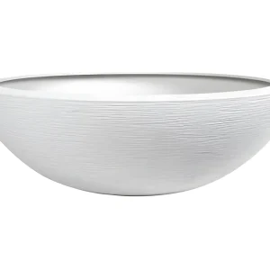 Graphit Up Ronde Plastic Bloempot Witgekalkt Ø 40 cm 14,9 L Graphit Up Ronde Plastic Bloempot Witgekalkt Ø 40 cm 14,9 L