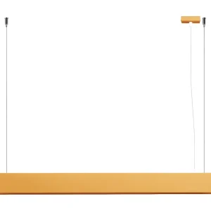 Hanglamp SPARK modern van  – 1 lichtbronnen – L.100 x H.120 cm – gouden