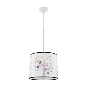 Hanglamp SOWY modern van – 1 lichtbronnen – L.30 x H.82 cm – veelkleurig Hanglamp SOWY modern van – 1 lichtbronnen – L.30 x H.82 cm – veelkleurig