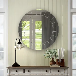 Grote wanddecoratiespiegel, grote ovale spiegel, decoratieve spiegel, design voor badkamer entree, 81x63cm Grote wanddecoratiespiegel, grote ovale spiegel, decoratieve spiegel, design voor badkamer entree, 81x63cm