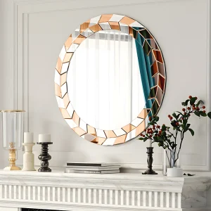 Grote wandspiegel, decoratieve wandspiegel, decoratie, decoratieve wandspiegels, design voor badkamer, slaapkamer, 80x80cm Grote wandspiegel, decoratieve wandspiegel, decoratie, decoratieve wandspiegels, design voor badkamer, slaapkamer, 80x80cm