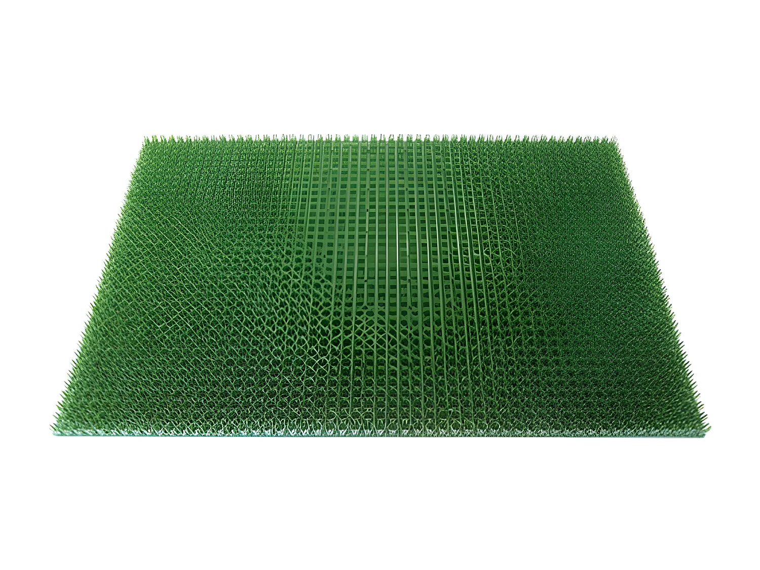 Groene Gazongrat Plastic en Vinyl Tapijt 40x60cm - IDMAT