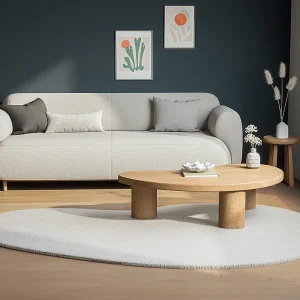 Shaggy organisch tapijt met bonteffect, 160 x 230 cm, beige, GIRONA