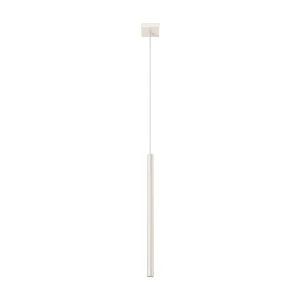 Hanglamp PASTELO modern van – 1 lichtbronnen – L.8 x H.114 cm – beige Hanglamp PASTELO modern van – 1 lichtbronnen – L.8 x H.114 cm – beige