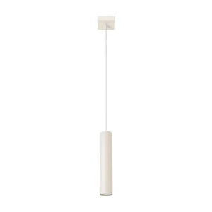 Hanglamp LAGOS zolder van – 1 lichtbronnen – L.8 x H.118 cm – beige Hanglamp LAGOS zolder van – 1 lichtbronnen – L.8 x H.118 cm – beige