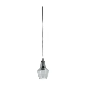 Hanglamp Orion – Zwart glas – 1-lamps Design
