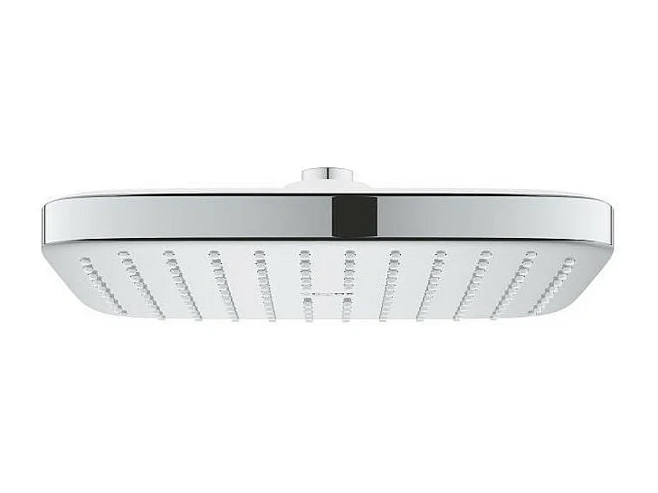 GROHE Vitalio Comfort 250 Cube douchekop, 1 straal, vierkant 250mm, verchroomd, snelle installatie