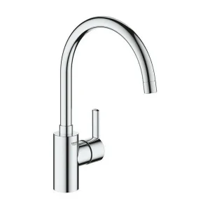 GROHE Feel Quickfix Chroom Keukenkraan met Thermostaat en Hoge Uitloop GROHE Feel Quickfix Chroom Keukenkraan met Thermostaat en Hoge Uitloop