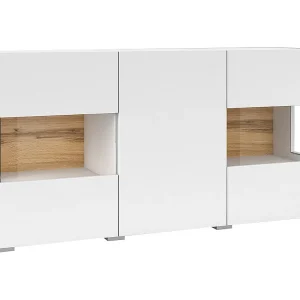 Glora Wit 3-deurs dressoir Glora Wit 3-deurs dressoir