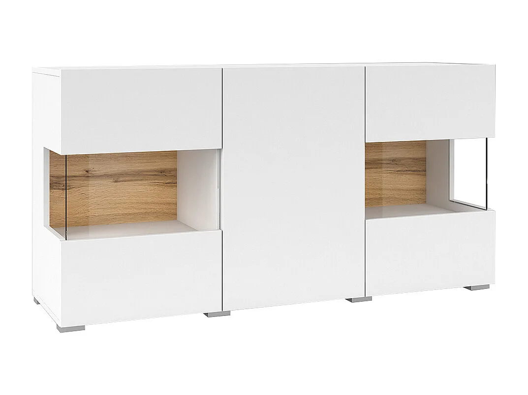 Glora Wit 3-deurs dressoir