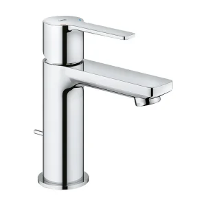 GROHE Lineare XS Wastafelmengkraan met trekstang, Glanzend Chroom, Waterbesparing GROHE Lineare XS Wastafelmengkraan met trekstang, Glanzend Chroom, Waterbesparing