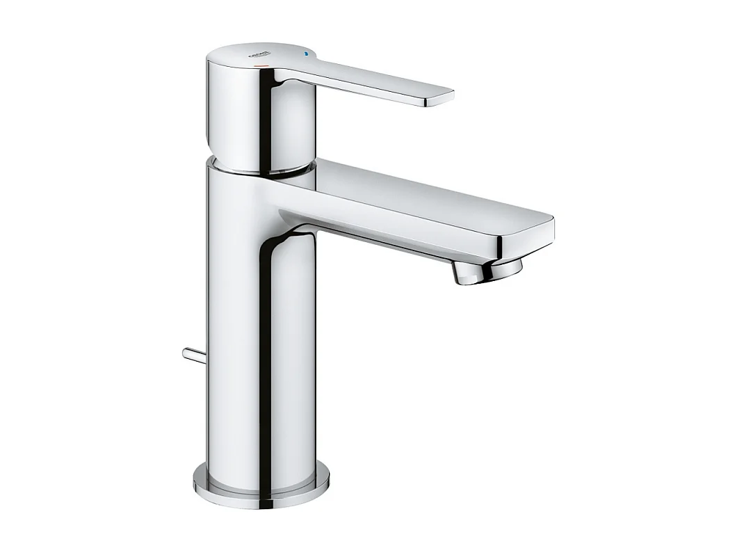 GROHE Lineare XS Wastafelmengkraan met trekstang, Glanzend Chroom, Waterbesparing