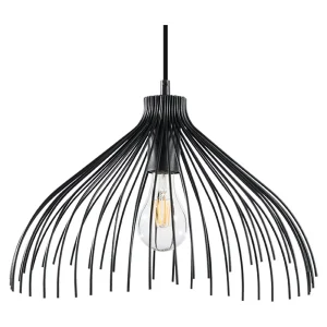 Hanglamp UMB industrieel van – 1 lichtbronnen – L.40 x H.125 cm – zwart Hanglamp UMB industrieel van – 1 lichtbronnen – L.40 x H.125 cm – zwart