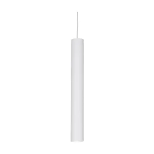 Grote witte aluminium cilindrische ophanging Grote witte aluminium cilindrische ophanging