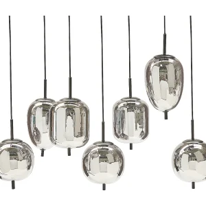 Hanglamp 7 lampen zilver TARLO Hanglamp 7 lampen zilver TARLO