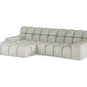 Hoekbank CAMPILE met modern design, 297×180 cm, hoge functionaliteit, comfortabele zitting, originele kleur, rechts Hoekbank CAMPILE met modern design, 297×180 cm, hoge functionaliteit, comfortabele zitting, originele kleur, rechts
