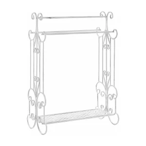 Handdoekstandaard 60 x 90 cm Wit GLADIS Handdoekstandaard 60 x 90 cm Wit GLADIS