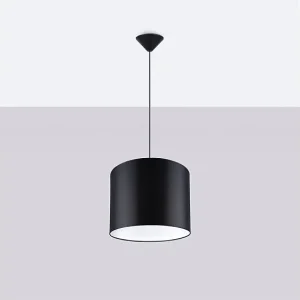 Hanglamp NOVA minimalistisch van – 1 lichtbronnen – L.30 x H.88 cm – zwart Hanglamp NOVA minimalistisch van – 1 lichtbronnen – L.30 x H.88 cm – zwart