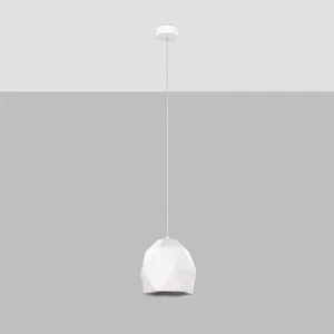 Hanglamp MINT modern van – 1 lichtbronnen – L.20 x H.125 cm – wit Hanglamp MINT modern van – 1 lichtbronnen – L.20 x H.125 cm – wit