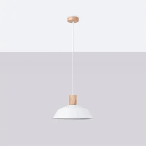 Hanglamp FANO Scandinavisch van – 1 lichtbronnen – L.34 x H.120 cm – wit Hanglamp FANO Scandinavisch van – 1 lichtbronnen – L.34 x H.120 cm – wit