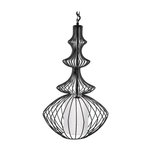 Hanglamp zwart KOLVA