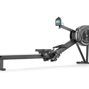 Fitnessroeimachine met luchtweerstand – Half Human – LCD-scherm met 8 programma's – Voor thuisgebruik – Bluetooth-verbinding / a Fitnessroeimachine met luchtweerstand – Half Human – LCD-scherm met 8 programma's – Voor thuisgebruik – Bluetooth-verbinding / a